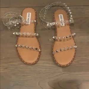 Steve Madden clear jelly Sandals